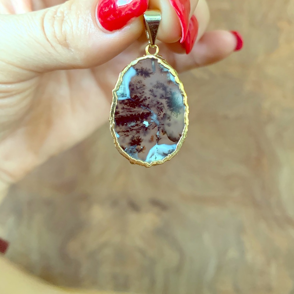 Rock shop pendant